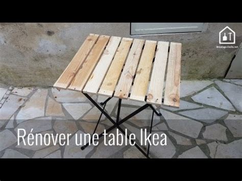 Ikea è sempre un posto sicuro per te. Tuto : Rénover une table de jardin IKEA - Bricolage Facile ...