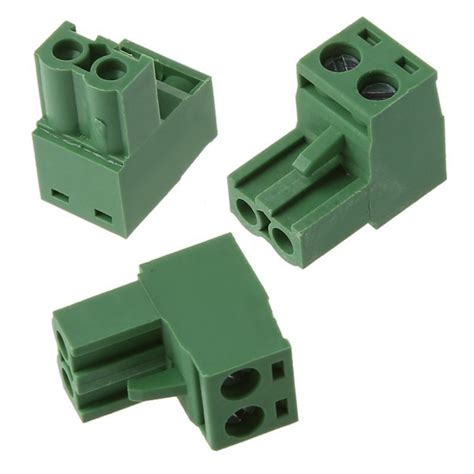 20 Sets Awg 12 24 300v 10a 508mm Pitch Pcb Screw Terminal Block