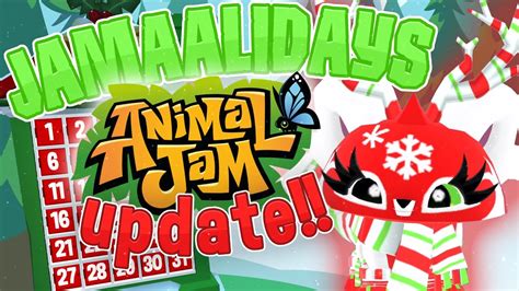 Huge Animal Jam Jamaalidays Update Youtube