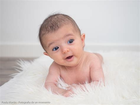 Sesión De Fotos A Un Bebe De 2 Meses