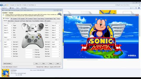 How To Play Sonic Mania With Joystick Keyboard Emulation Youtube