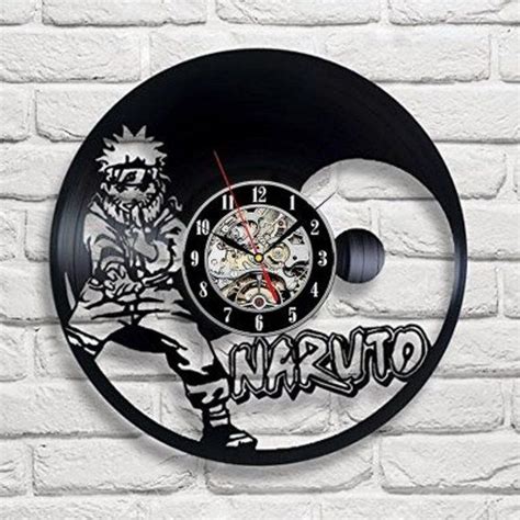 Naruto Anime Vinyl Wall Clock Naruto Clock Naruto Wall Clock Vintage
