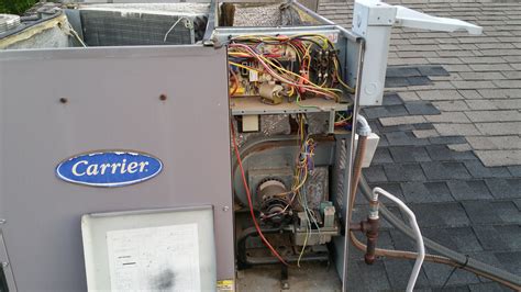 Carrier Heater Blowing Cold Air