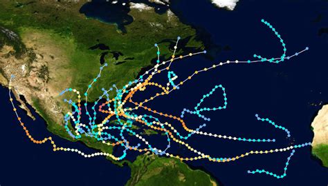 2021 Hurricane Season Map
