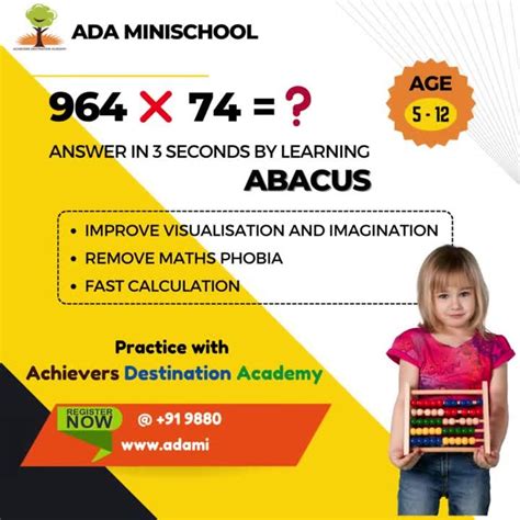 Achievers Destination Academy Ada Abacus Classes Now In Mandi Himachal