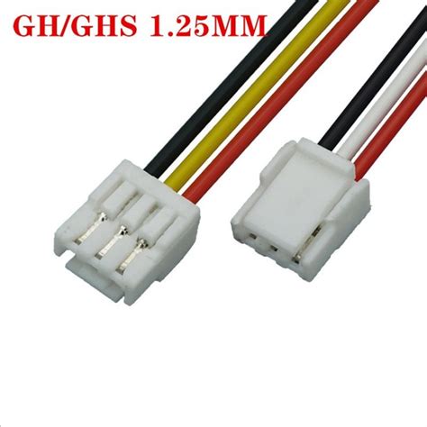 1 Pc 2p3p4p5p678 Pin Jst Gh Series 125 Female Double Connector