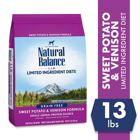 Natural Balance Limited Ingredient Diets Sweet Potato And Venison Formula