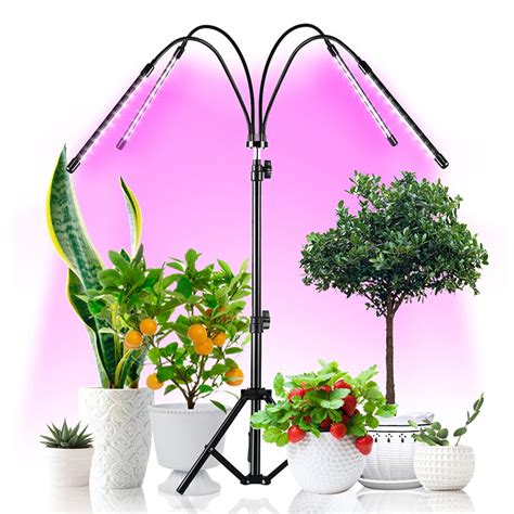 Growing Light With Stand Plant Grow Lamps For Indoor Plants Tripod