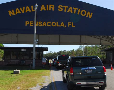 Nas Pensacola Main Gate Pensacola Naval Main Entrance