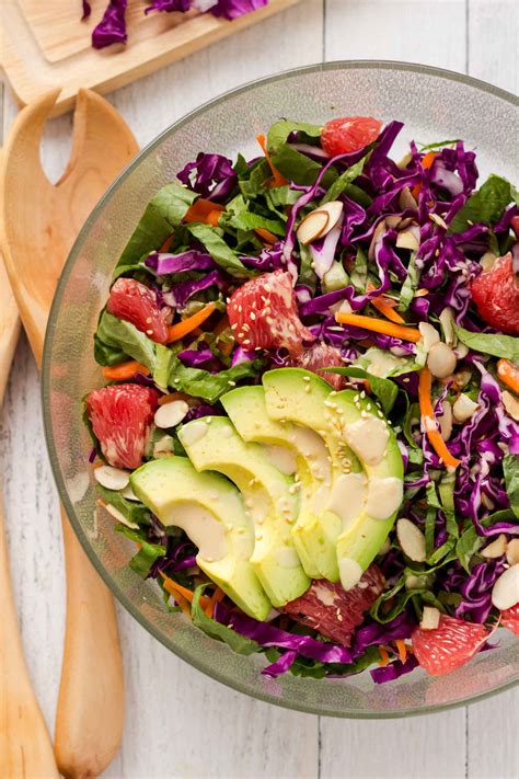 Maybe you would like to learn more about one of these? Rainbow Red Cabbage Salad | Light Orange Bean