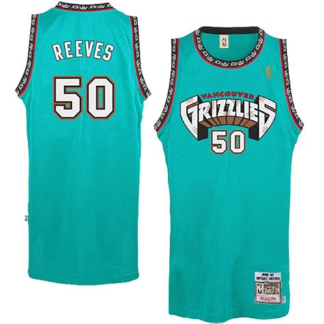 Mitchell And Ness Bryant Reeves Vancouver Grizzlies 1996 97 Hardwood