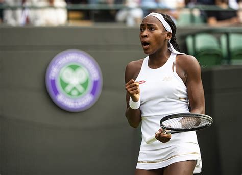 Celeb Style Janelle Mon E At Wimbledon Year Old Cori Gauff Defeats Venus Williams