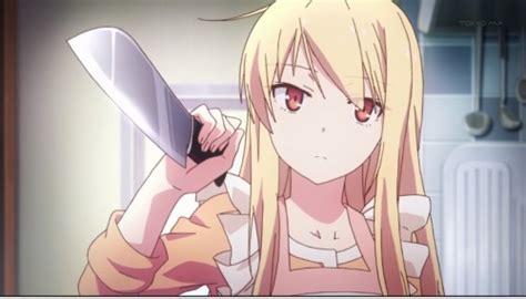 Images Of Anime Girl With Knife Meme