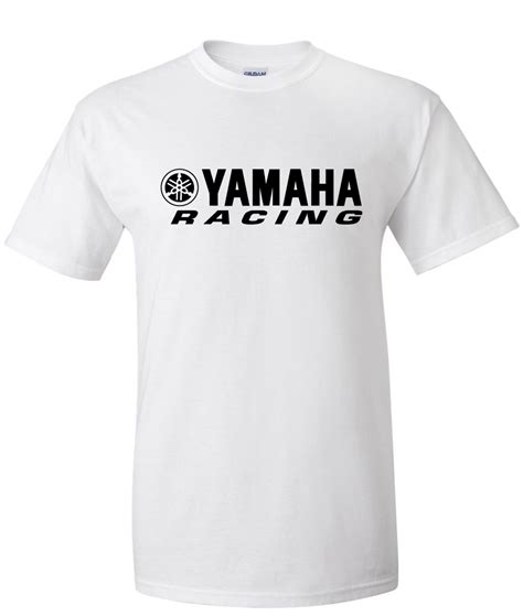 Yamaha Racing Logo Graphic T Shirt Supergraphictees