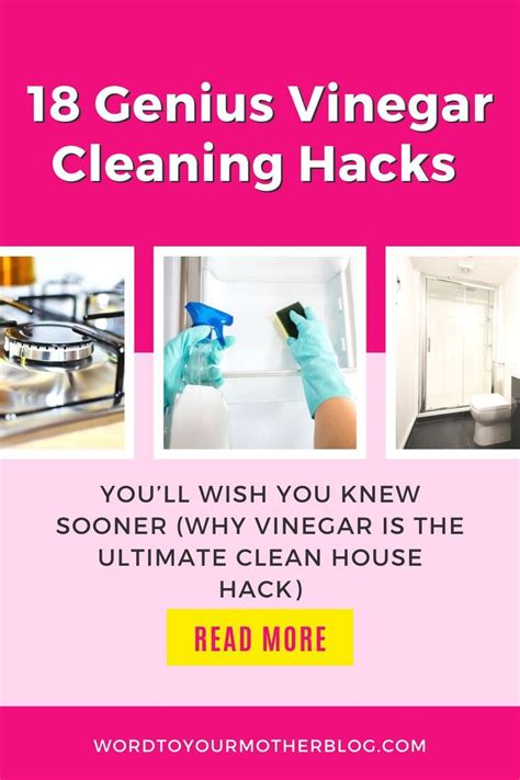 18 Genius Vinegar Cleaning Hacks Youll Wish You Knew Sooner Why