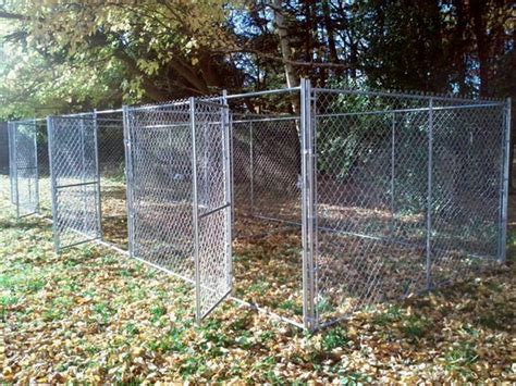 Chain Link Dog Runs Outdoor Dog Fences Dog Enclosures