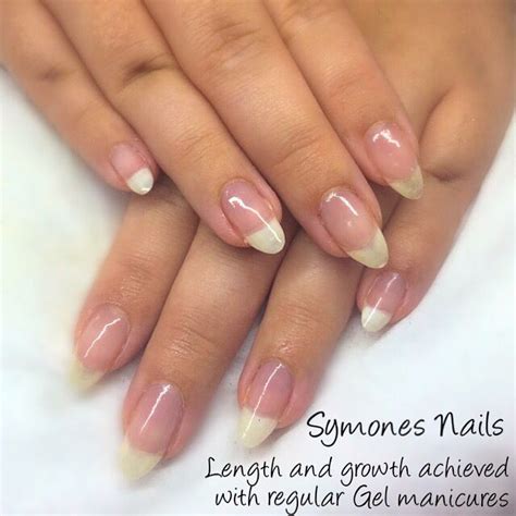 Lovely Length And Shape Achieved With Regular Gel Manicures This Lady