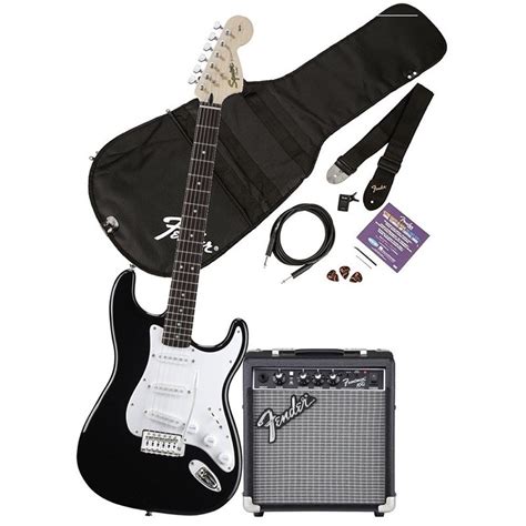 Fender Squier Affinity Series SSS Short Scale Stratocaster Guitar Pack