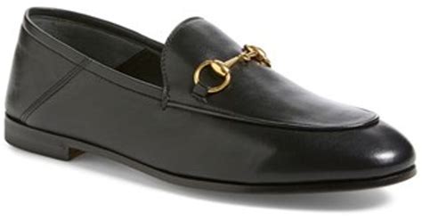 Gucci Brixton Loafer In Black Black Leather Lyst