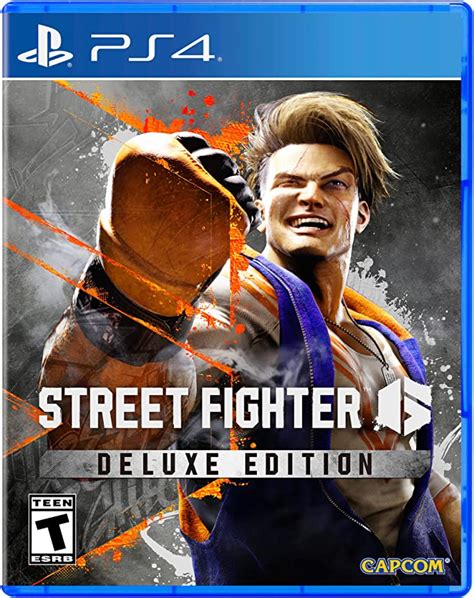 Street Fighter 6 Deluxe Edition Playstation 4 Playstation 4 Video Games Amazonca