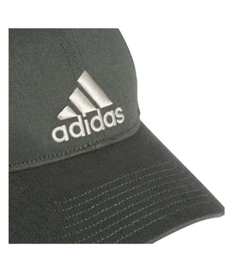 Adidas Gray Plain Polyester Caps Buy Online Rs Snapdeal