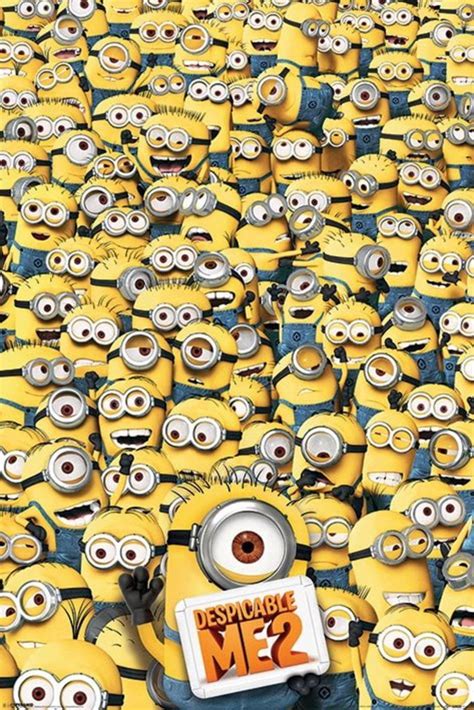 Despicable Me 2 Many Minions Movie Cool Wall Decor Art Print Poster