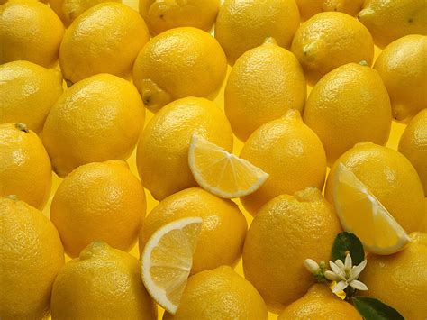 100% nylon california prop 65 warning : Wallpaper Texture Yellow Lemons Food Many