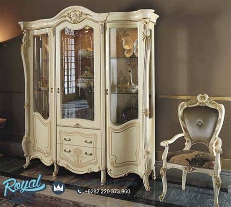 Ciptakan kamar tidur nyaman dengan pilihan lemari baju murah dan tepat. Jual Lemari Hias Mewah Jepara Terbaru Harga Murah | Royal ...