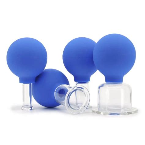 Glass Facial Cupping Set Of 4