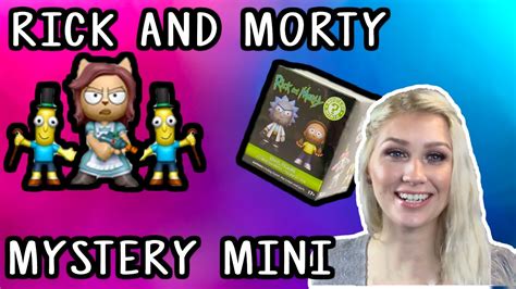 Awesome Rick And Morty Mystery Mini Box Opening Simplynerdy Youtube