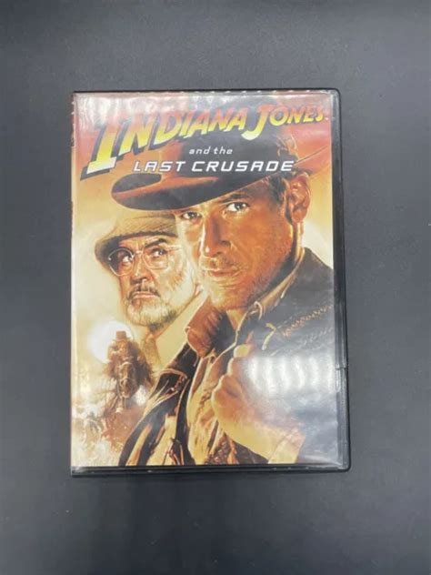 Indiana Jones And The Last Crusade Dvd Widescreen Like New Picclick