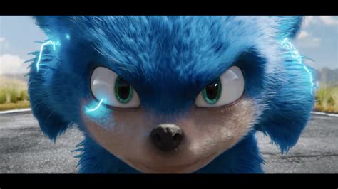 First Look At Sonic The Hedgehog Movie Youtube