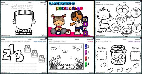 Super Cuaderno Para Preescolar Mas De 100 PÁginas Listo Para Descargar