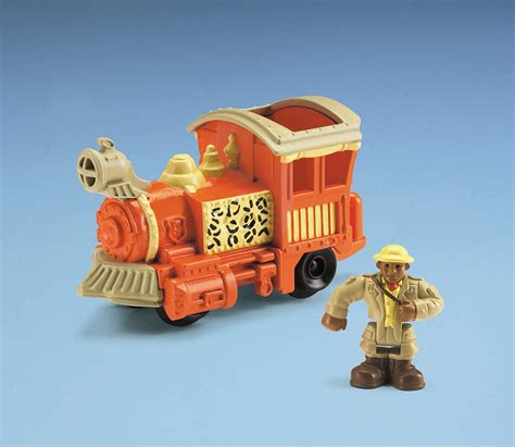 Fisher Price Geotrax On The Go Zoo With Storage