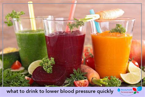 What To Drink To Lower Blood Pressure Quickly