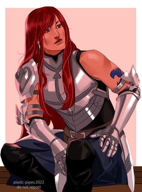 Erza Scarlet By Plastic Pipes On Deviantart In Disney Channel