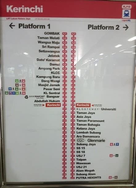 The whole journey from end to end takes a total of one hour. Property Hotspots Along Kelana Jaya LRT line