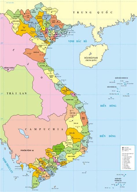 63 Tỉnh Thành Việt Nam Danh Sách Bản đồ Biển Số Diện Tích Dân Số