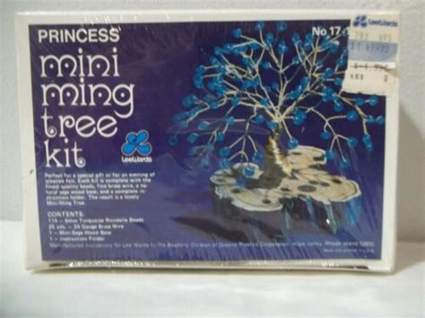 Lee Wards Princess Mini Ming Tree Kit W 114 6mm Turquoise Rondelle