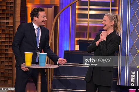 Cameron Diaz Visits The Tonight Show Starring Jimmy Fallon Photos And