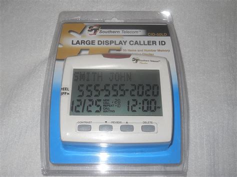 Southern Telecom Large Display Caller Id Cid 50ld Amazonca Electronics