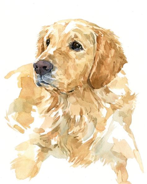 Pin By Dog Portraits On Watercolor Dog Art Watercolor Paintings Easy
