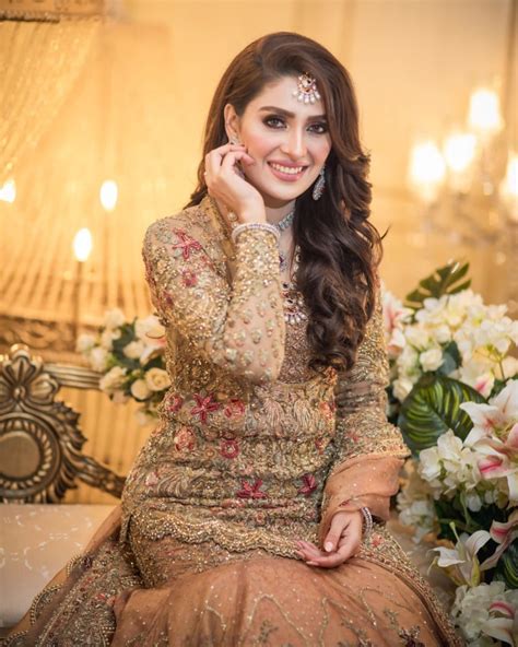 latest beautiful bridal photoshoot of ayeza khan for allure salon pakistani drama celebrities