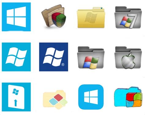 Microsoft Windows 10 Folder Icons