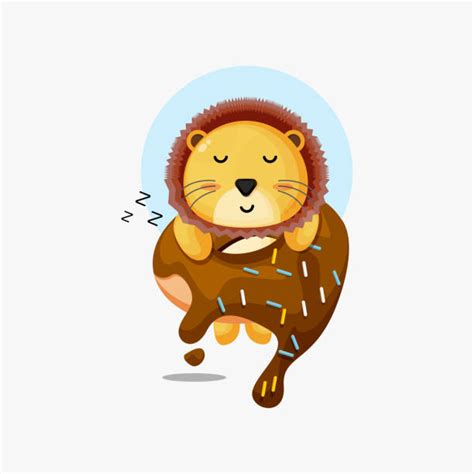 120 Lion Sleeping Backgrounds Illustrations Royalty Free Vector