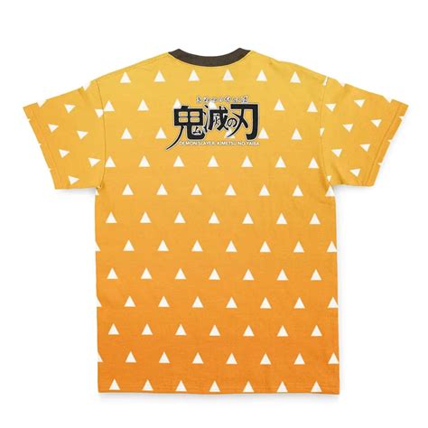 Agatsuma Zenitsu Haori Demon Slayer Streetwear T Shirt Reallgraphics