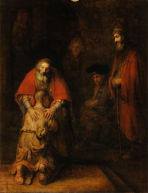 The Return Of The Prodigal Son Rembrandt Wikipedia