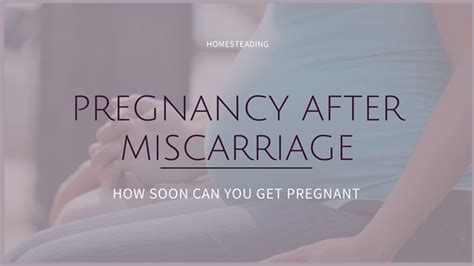 How Soon Can You Get Pregnant After A Miscarriage Rita Reviews