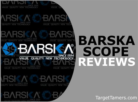 Barska Scope Reviews Rifle Scopes And Spotting Scopes