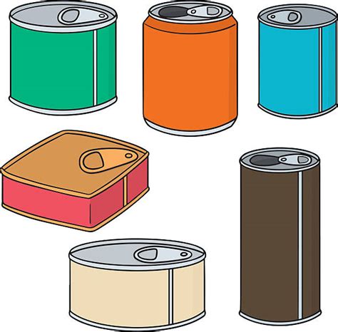 Soup Can Clip Art Vector Images And Illustrations Istock
